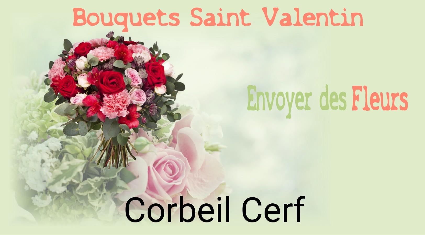 Roses de Saint-Valentin livrées à Corbeil-Cerf
